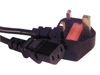 6 Feet England / UK Power Cord, KPO-UK06